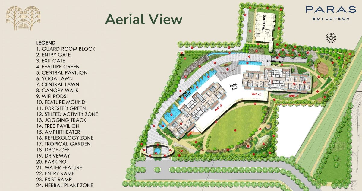 Paras The Manor,Master Plan | DhanBhumi